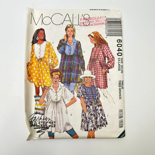 Sewing Pattern - Womenswear - McCall&