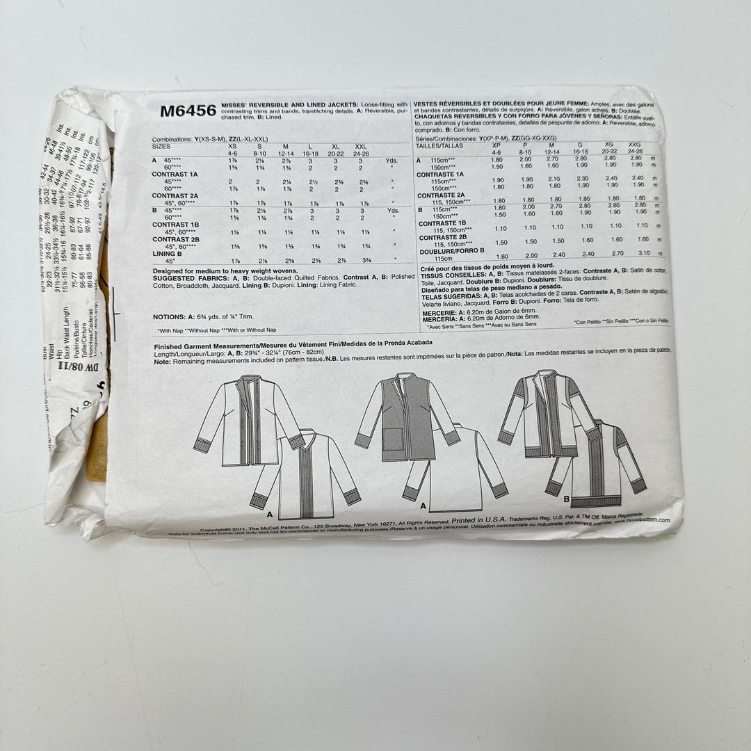 Sewing Pattern - Womenswear - McCall&