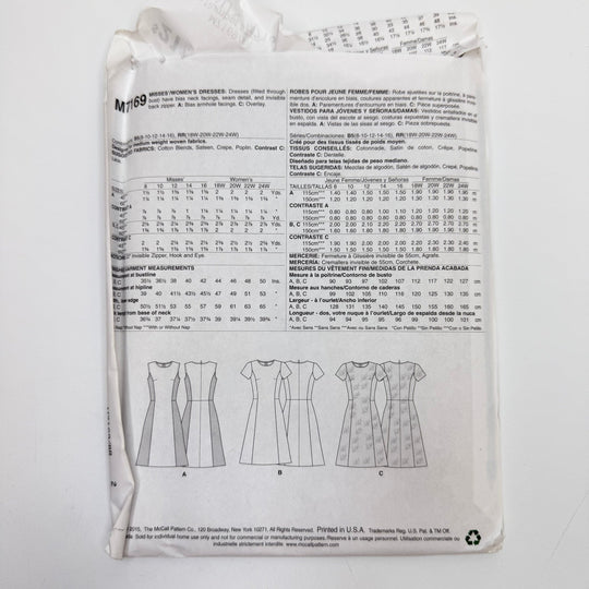 Sewing Pattern - Womenswear - McCall&