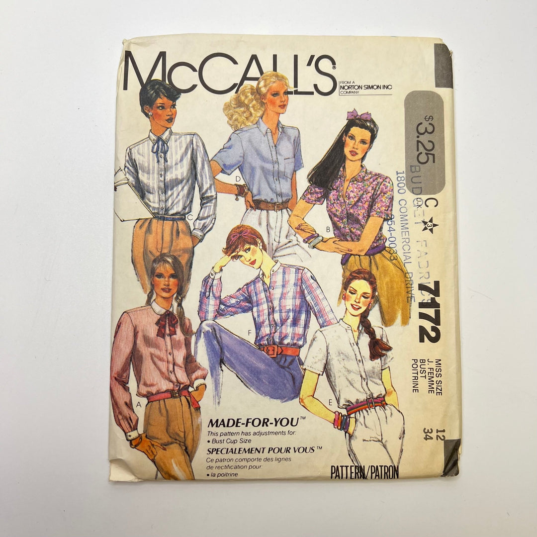 Sewing Pattern - Womenswear - McCall&