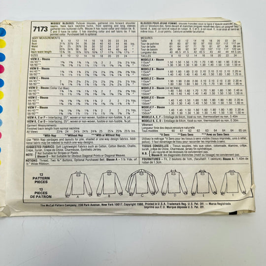 Sewing Pattern - Womenswear - McCall&