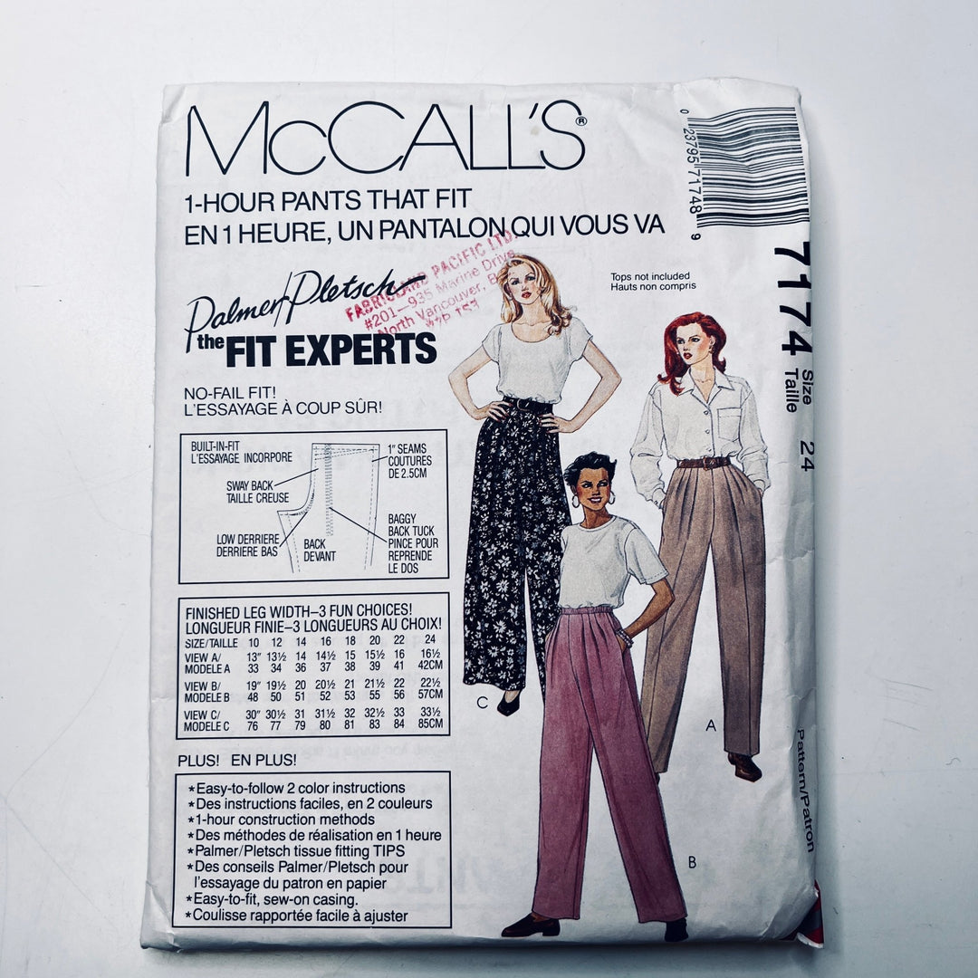 Sewing Pattern - Womenswear - McCall&