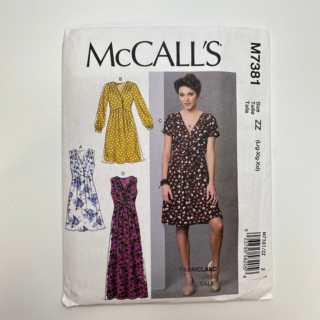 Sewing Pattern - Womenswear - McCall&