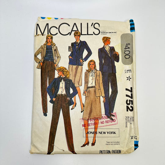 Sewing Pattern - Womenswear - McCall&