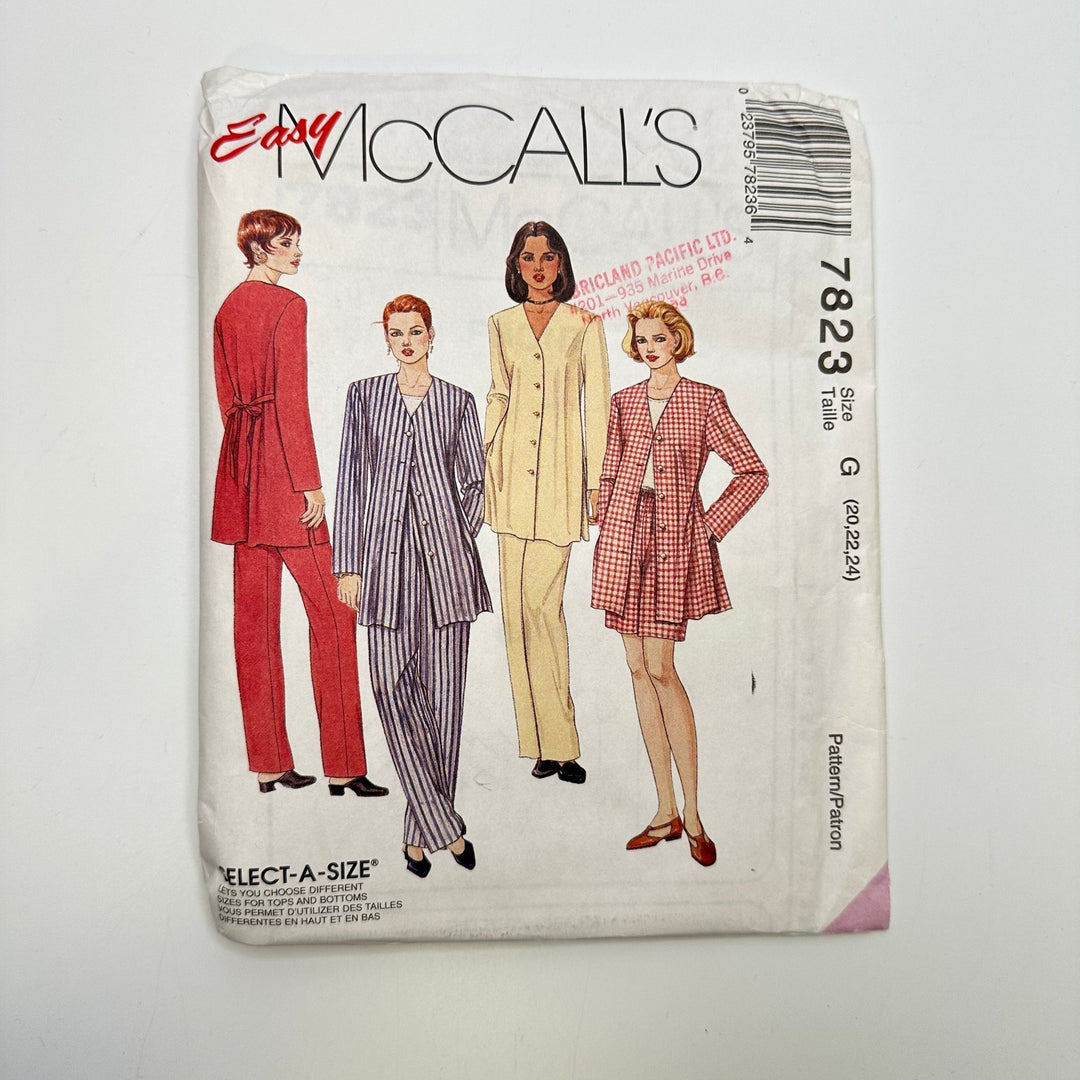 Sewing Pattern - Womenswear - McCall&