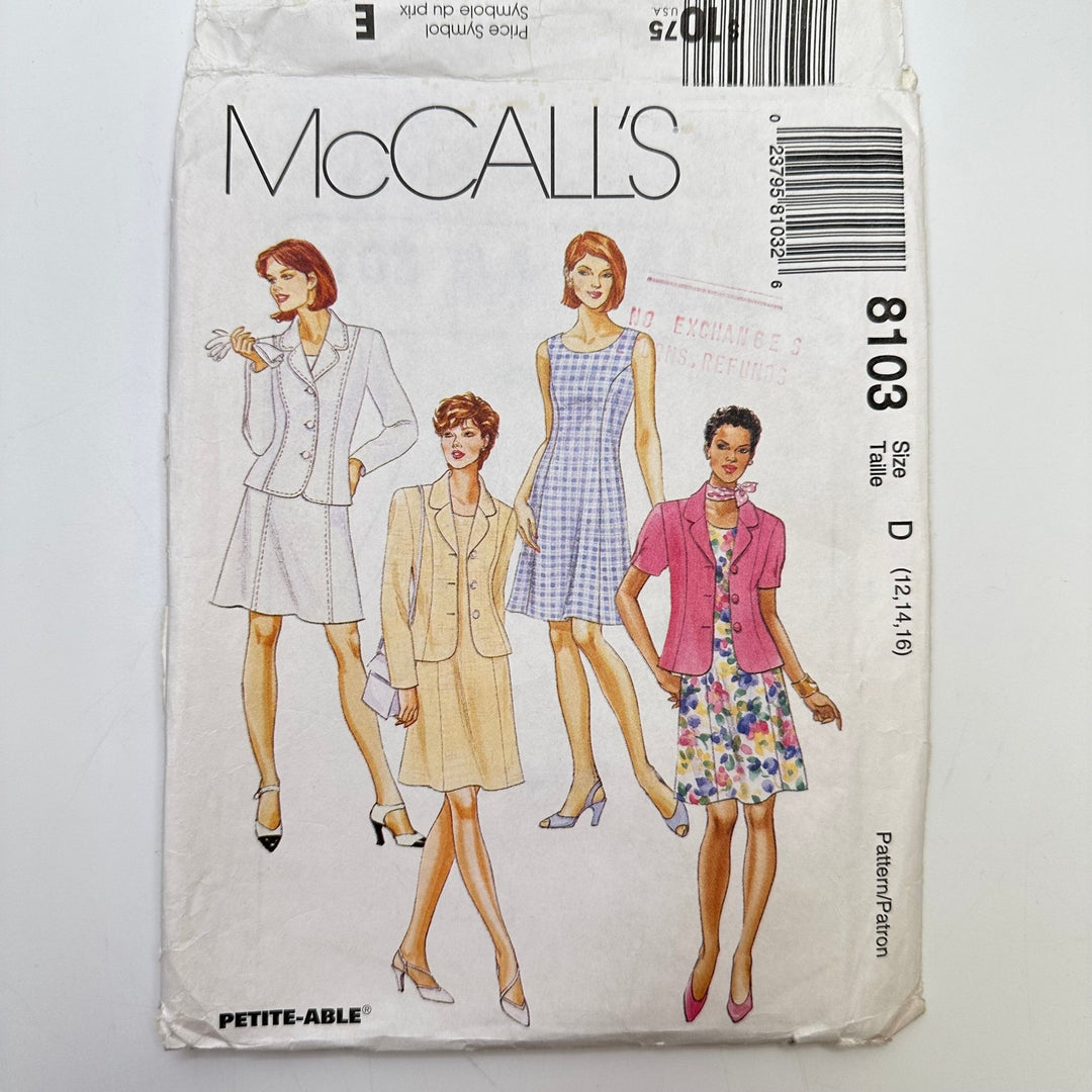 Sewing Pattern - Womenswear - McCall&