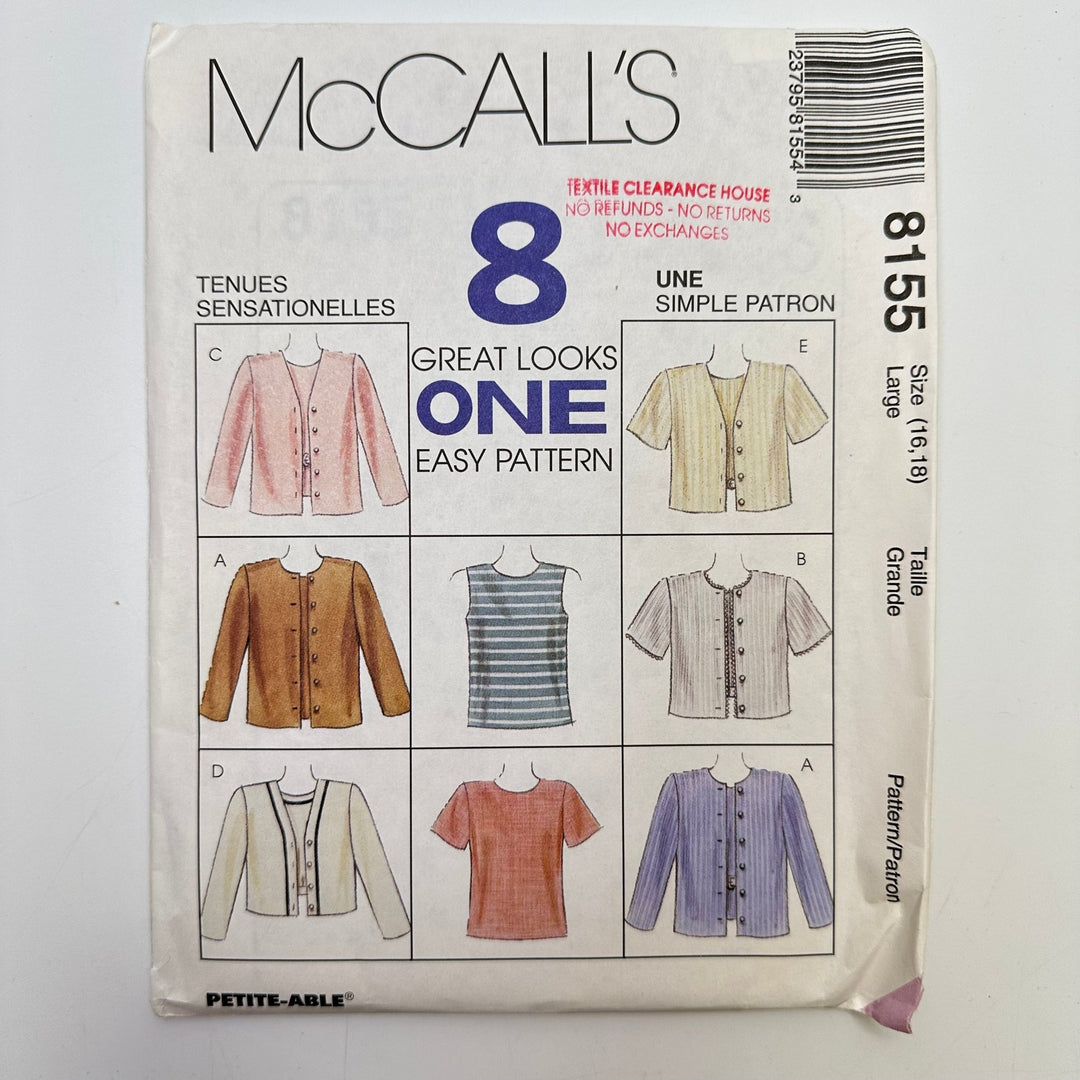 Sewing Pattern - Womenswear - McCall&