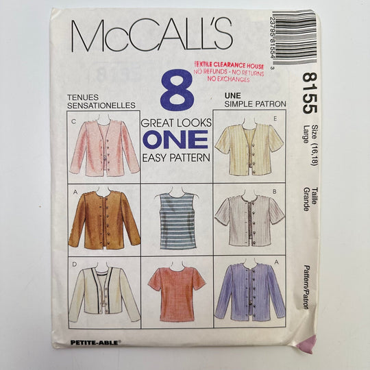Sewing Pattern - Womenswear - McCall&