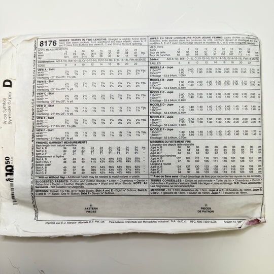 Sewing Pattern - Womenswear - McCall&
