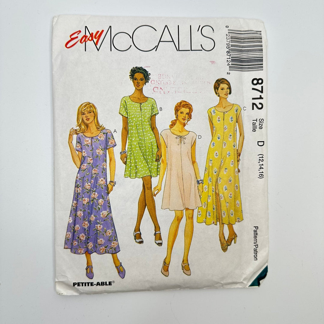 Sewing Pattern - Womenswear - McCall&