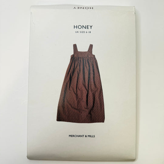 Sewing Pattern - Womenswear - Merchant &amp; Mills Honey Dress - True Deadstock supplies Fabric by private - Sustainable Textile | FABCYCLE