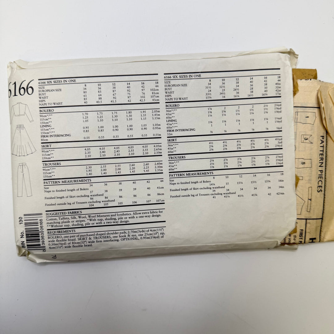 Sewing Pattern - Womenswear - New Look 6166 - True Deadstock supplies Fabric by private - Sustainable Textile | FABCYCLE