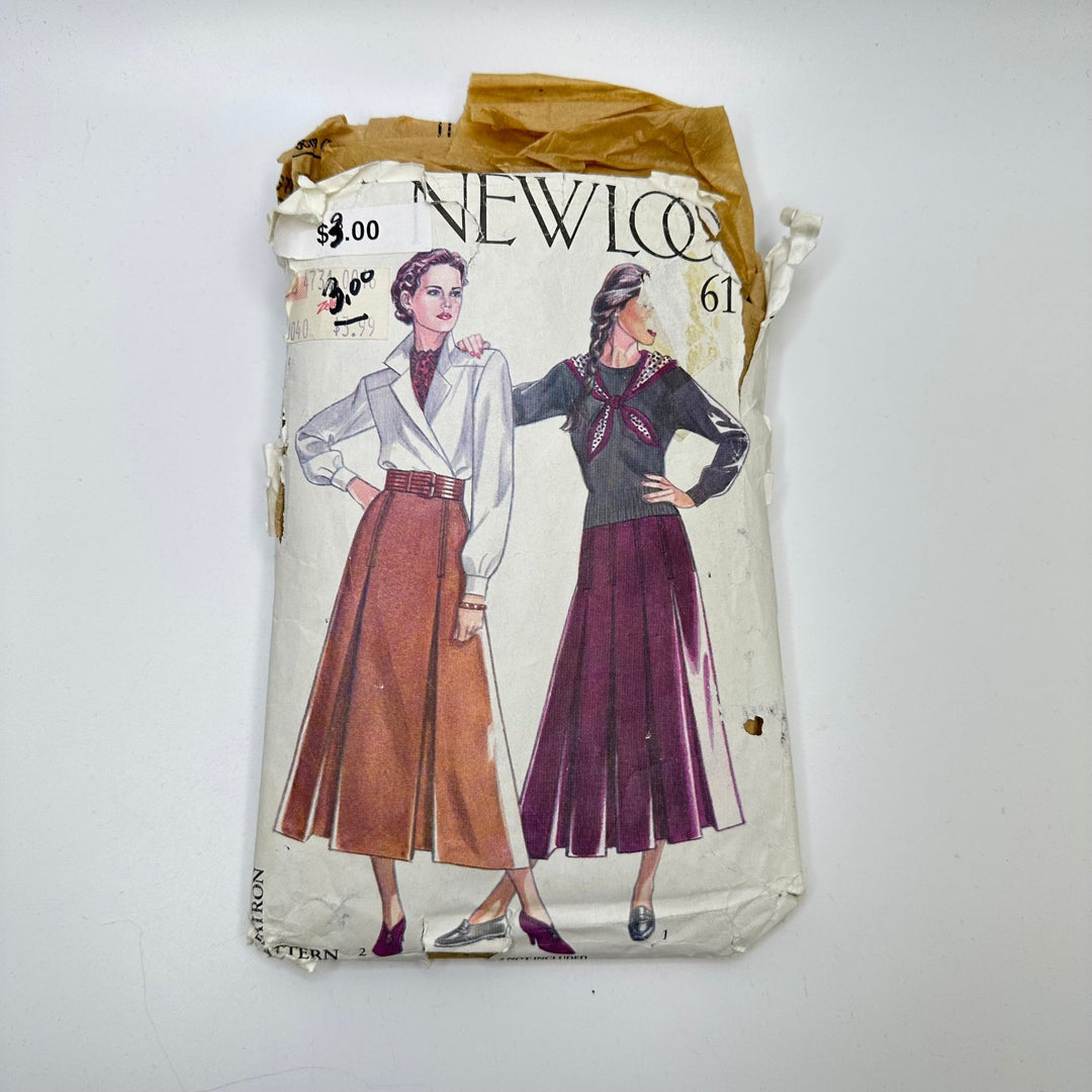 Sewing Pattern - Womenswear - New Look 6176 - True Deadstock supplies Fabric by private - Sustainable Textile | FABCYCLE