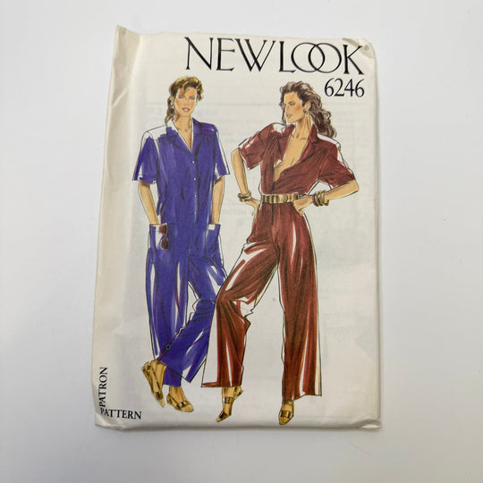 Sewing Pattern - Womenswear - New Look 6246 - True Deadstock supplies Fabric by private - Sustainable Textile | FABCYCLE