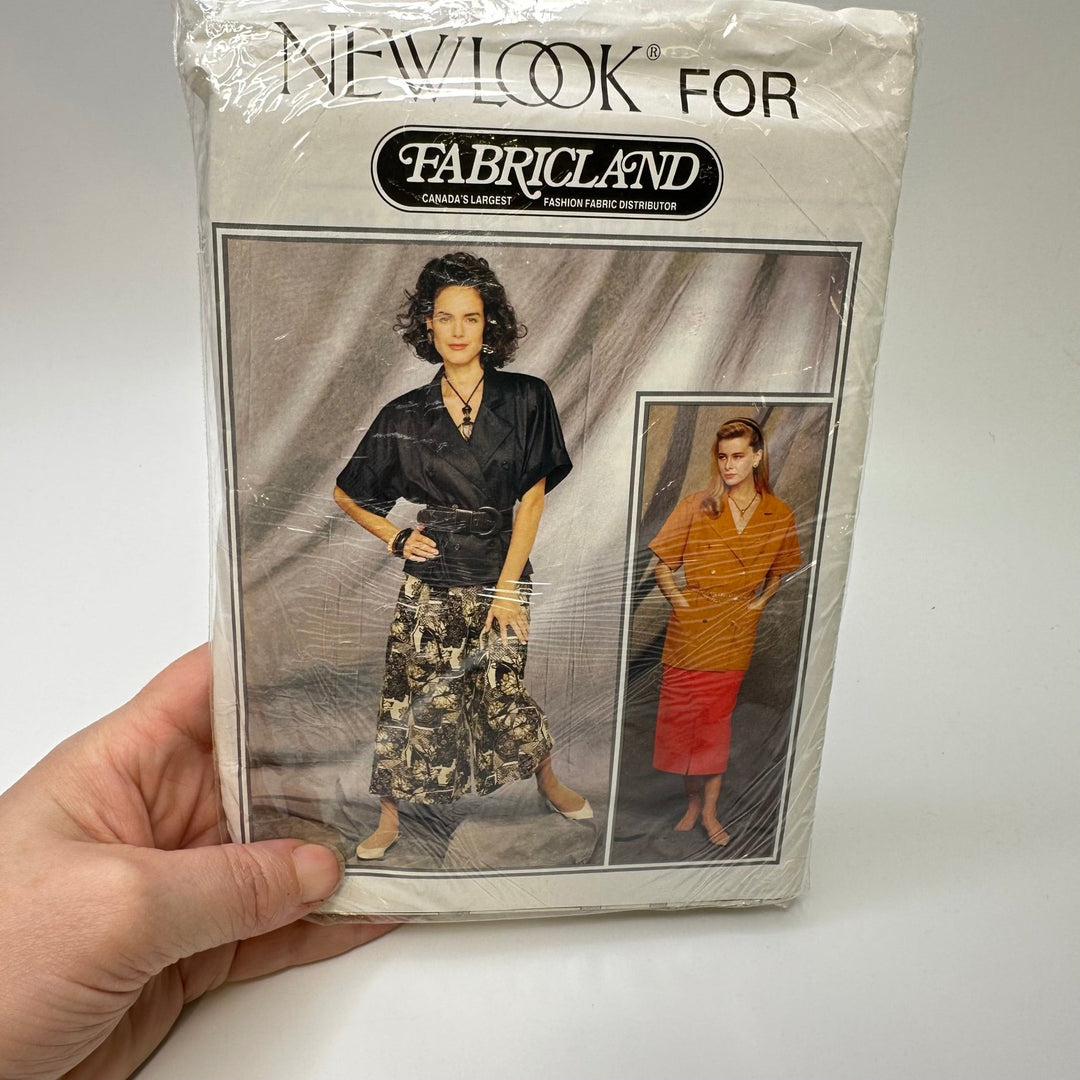 Sewing Pattern - Womenswear - New Look 6248 - True Deadstock supplies Fabric by private - Sustainable Textile | FABCYCLE