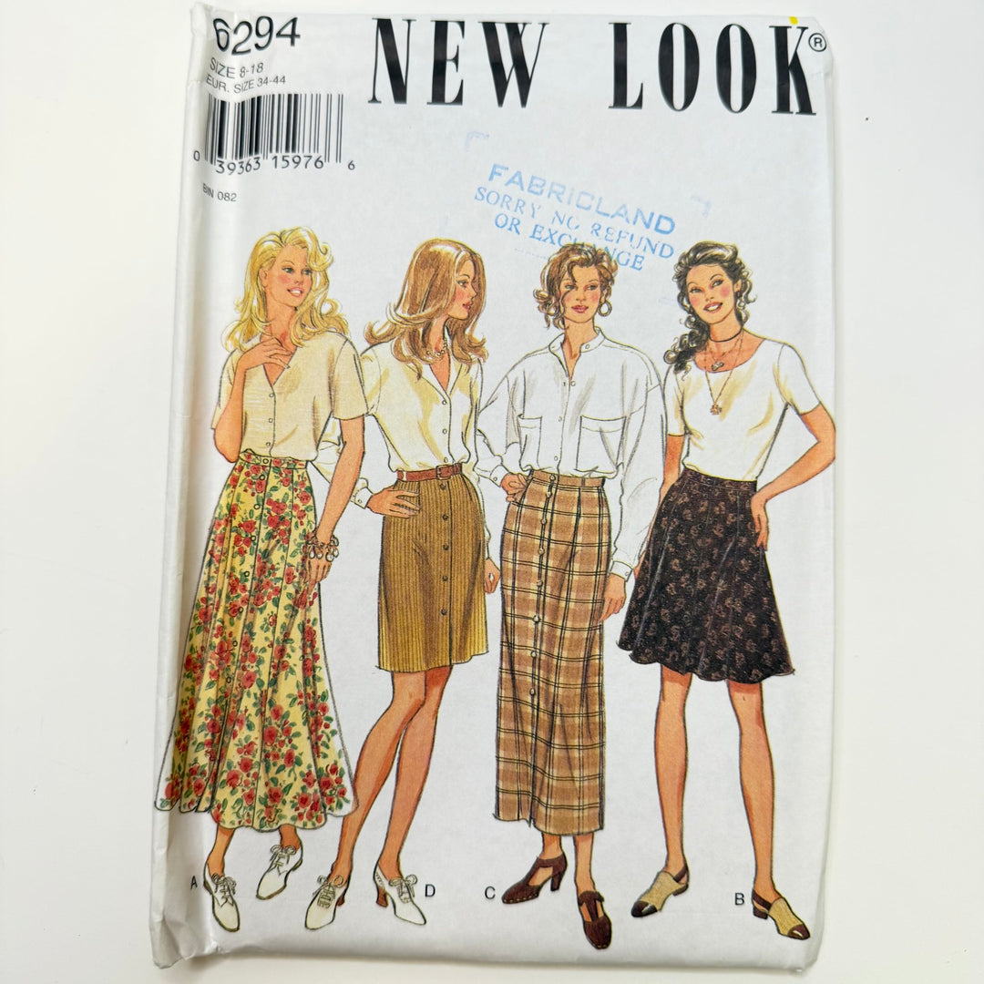 Sewing Pattern - Womenswear - New Look 6294 - True Deadstock supplies Fabric by private - Sustainable Textile | FABCYCLE