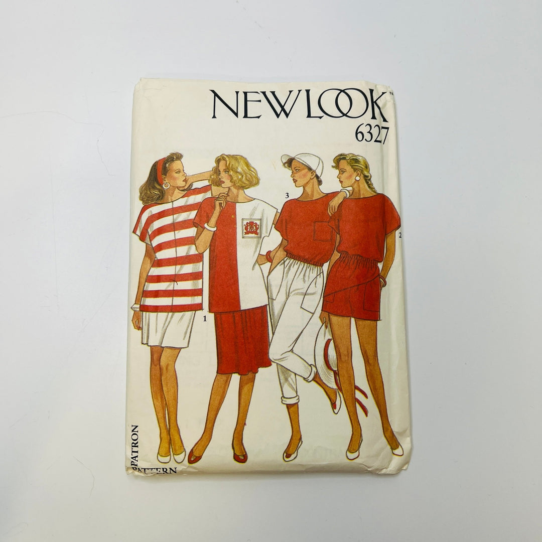 Sewing Pattern - Womenswear - New Look 6327 - True Deadstock supplies Fabric by private - Sustainable Textile | FABCYCLE