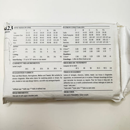 Sewing Pattern - Womenswear - New Look 6423 - True Deadstock supplies Fabric by private - Sustainable Textile | FABCYCLE