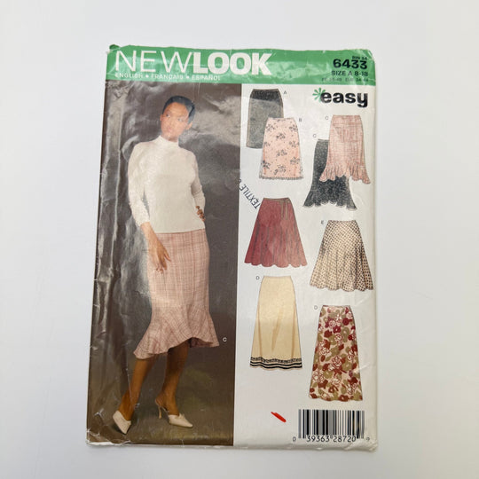 Sewing Pattern - Womenswear - New Look 6433 - True Deadstock supplies Fabric by private - Sustainable Textile | FABCYCLE