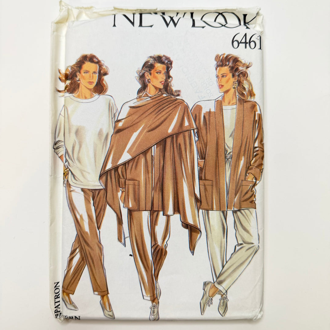 Sewing Pattern - Womenswear - New Look 6461 - True Deadstock supplies Fabric by private - Sustainable Textile | FABCYCLE