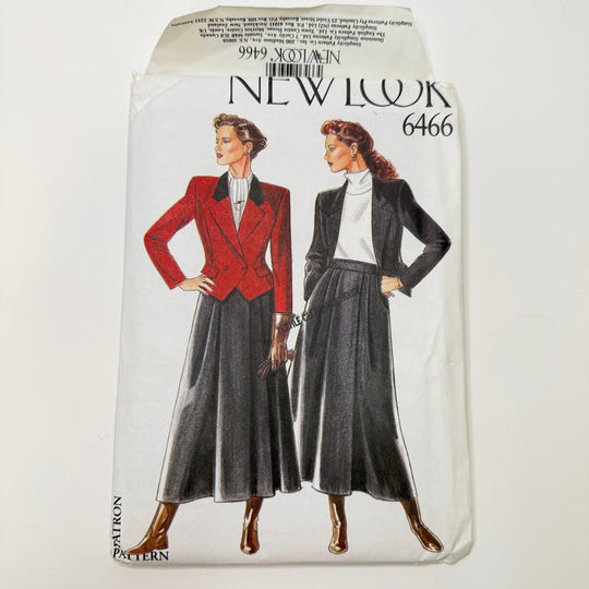 Sewing Pattern - Womenswear - New Look 6466 - True Deadstock supplies Fabric by private - Sustainable Textile | FABCYCLE