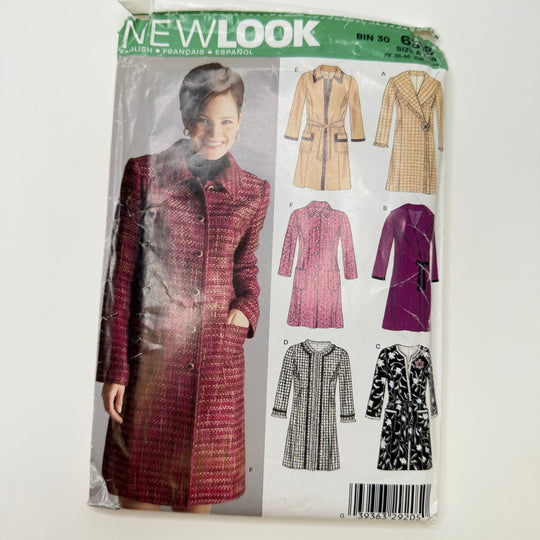 Sewing Pattern - Womenswear - New Look 6518 - True Deadstock supplies Fabric by private - Sustainable Textile | FABCYCLE