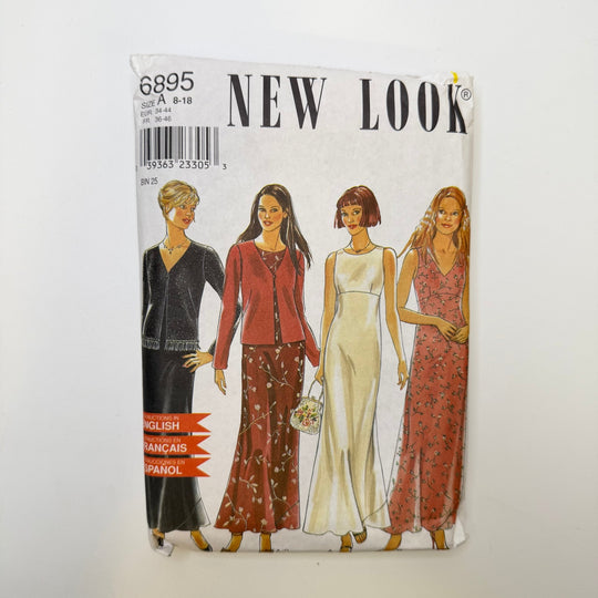 Sewing Pattern - Womenswear - New Look 6895 - True Deadstock supplies Fabric by private - Sustainable Textile | FABCYCLE