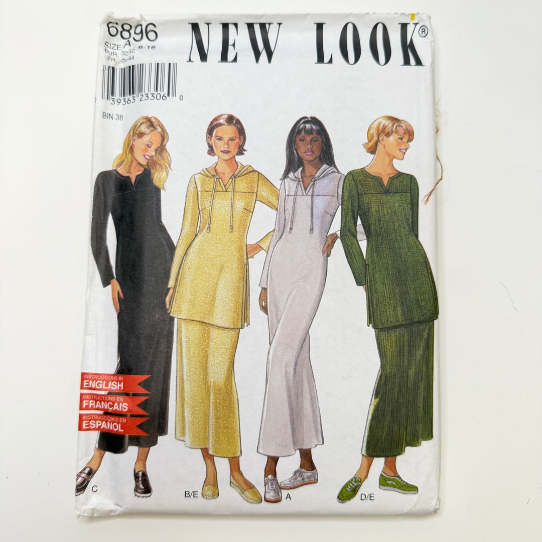 Sewing Pattern - Womenswear - New Look 6896 - True Deadstock supplies Fabric by private - Sustainable Textile | FABCYCLE