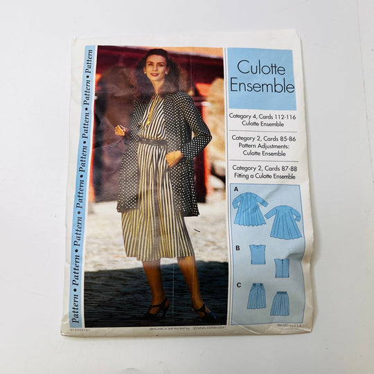Sewing Pattern - Womenswear - Pattern Pattern - Coulotte - True Deadstock supplies Fabric by private - Sustainable Textile | FABCYCLE