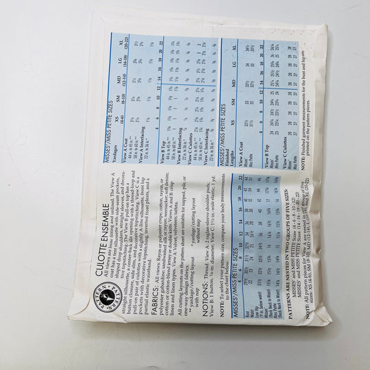 Sewing Pattern - Womenswear - Pattern Pattern - Coulotte - True Deadstock supplies Fabric by private - Sustainable Textile | FABCYCLE