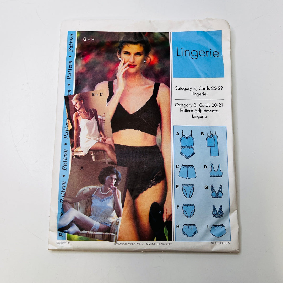 Sewing Pattern - Womenswear - Pattern Pattern - Lingerie - True Deadstock supplies Fabric by private - Sustainable Textile | FABCYCLE