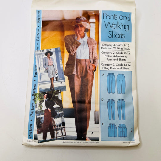 Sewing Pattern - Womenswear - Pattern Pattern - Pants and Walking Shorts - True Deadstock supplies Fabric by private - Sustainable Textile | FABCYCLE