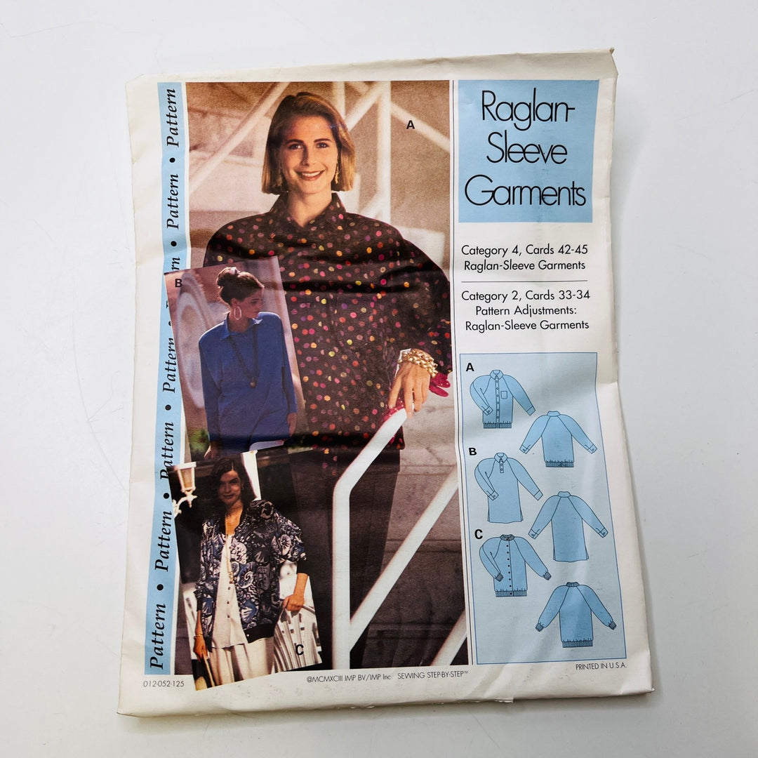 Sewing Pattern - Womenswear - Pattern Pattern - Raglan Sleeve Garments - True Deadstock supplies Fabric by private - Sustainable Textile | FABCYCLE