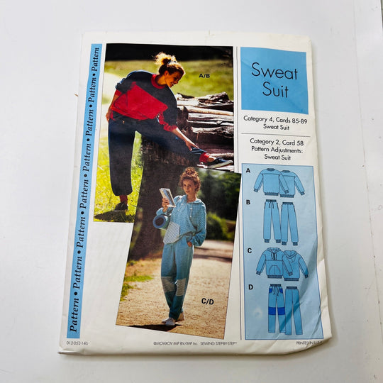 Sewing Pattern - Womenswear - Pattern Pattern - Sweat Suit - True Deadstock supplies Fabric by private - Sustainable Textile | FABCYCLE