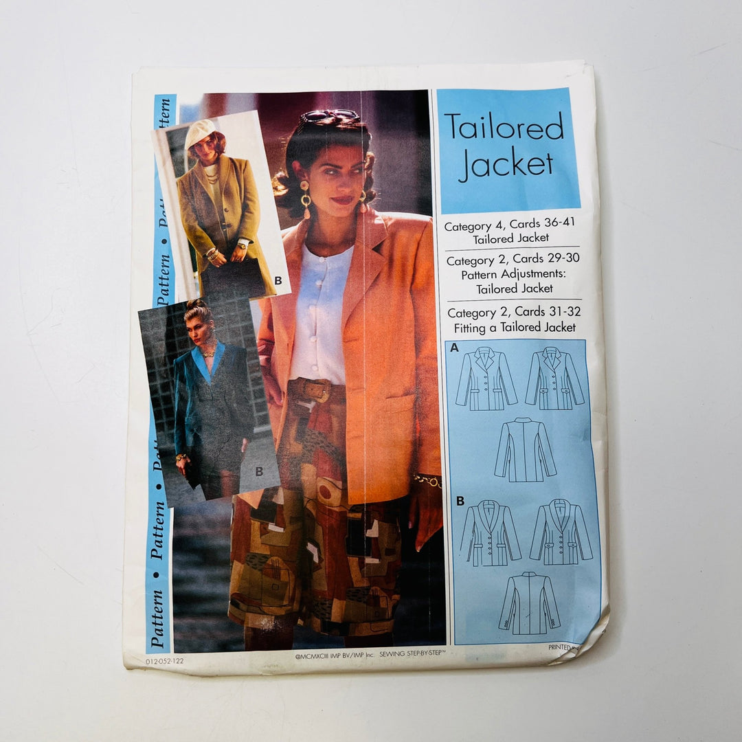 Sewing Pattern - Womenswear - Pattern Pattern - Tailored Jacket - True Deadstock supplies Fabric by private - Sustainable Textile | FABCYCLE