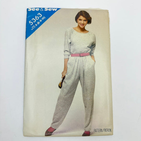 Sewing Pattern - Womenswear - See &amp; Sew 5363 - True Deadstock supplies Fabric by private - Sustainable Textile | FABCYCLE