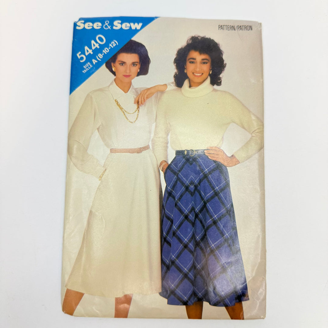 Sewing Pattern - Womenswear - See &amp; Sew 5440 - True Deadstock supplies Fabric by private - Sustainable Textile | FABCYCLE