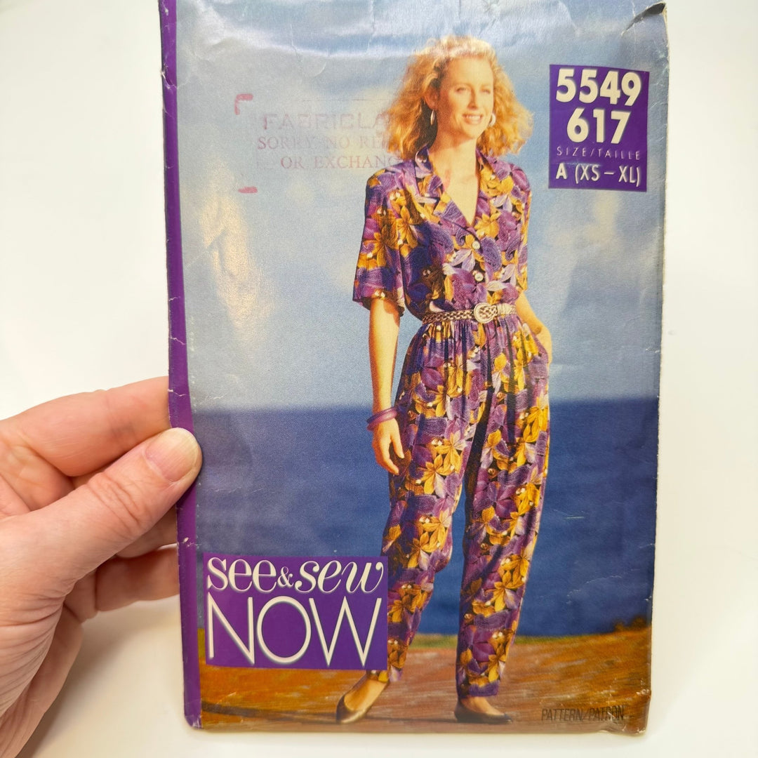Sewing Pattern - Womenswear - See &amp; Sew 5549617 - True Deadstock supplies Fabric by private - Sustainable Textile | FABCYCLE