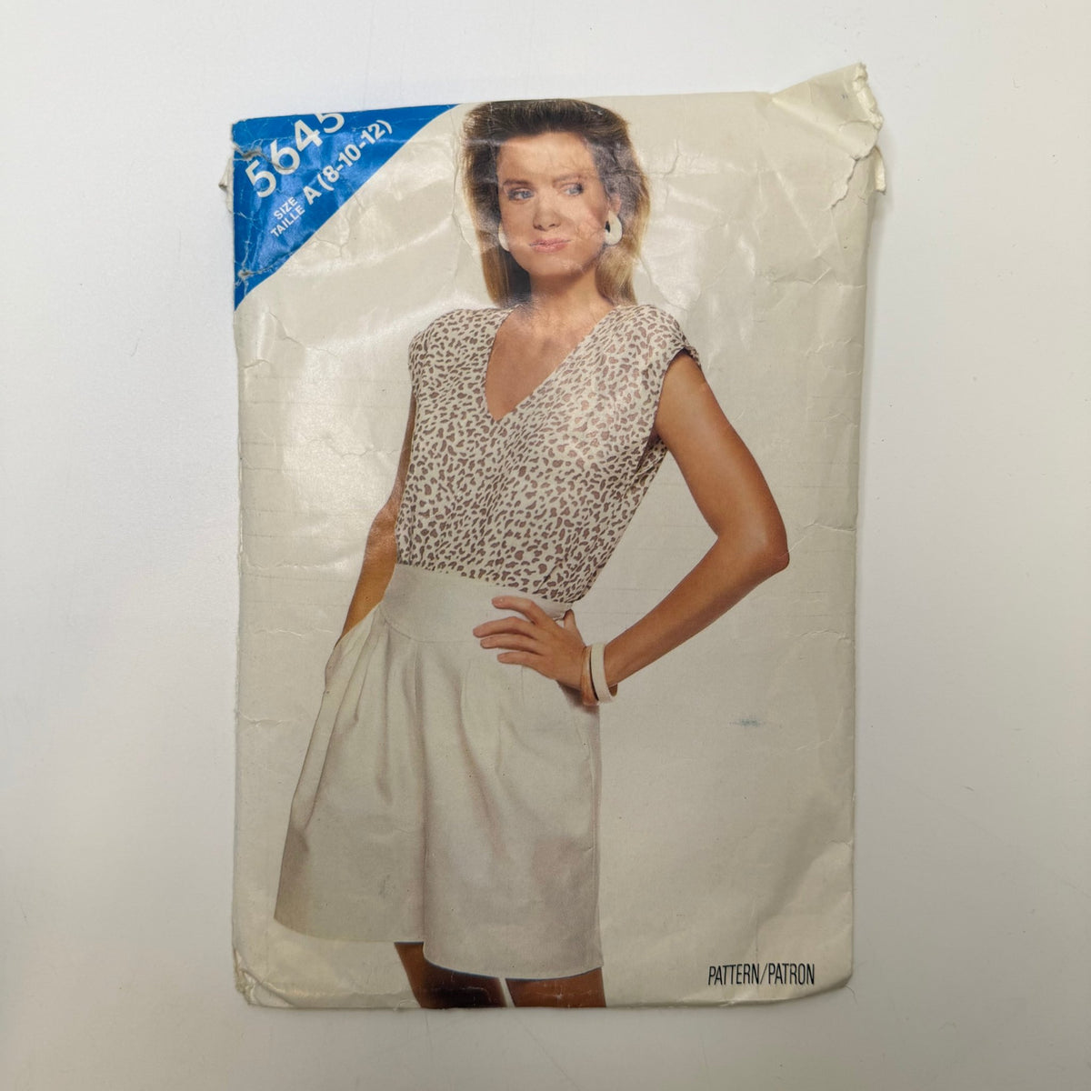Sewing Pattern - Womenswear - See & Sew 5645 - True Deadstock supplies Fabric by private - Sustainable Textile | FABCYCLE