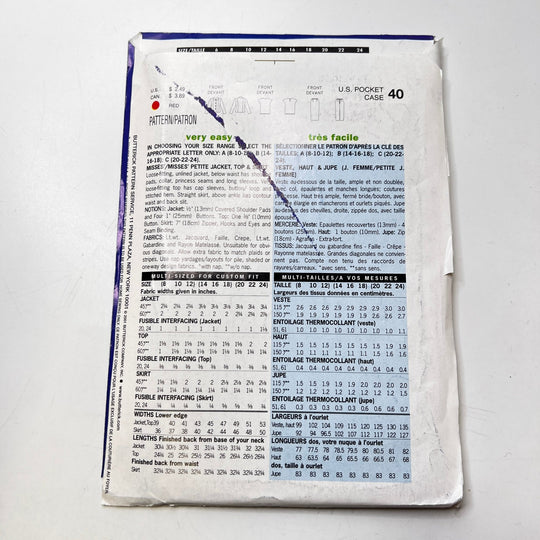 Sewing Pattern - Womenswear - See &amp; Sew 6448 - True Deadstock supplies Fabric by private - Sustainable Textile | FABCYCLE