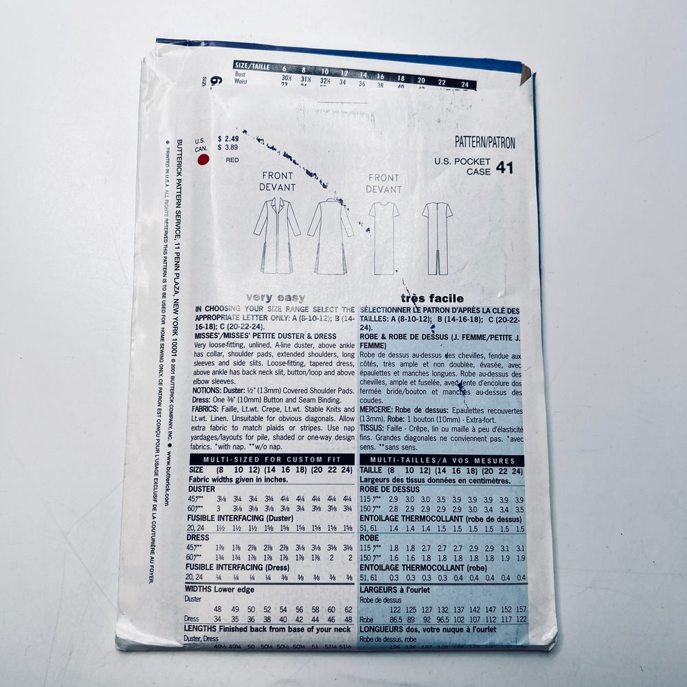 Sewing Pattern - Womenswear - See & Sew 6804 - True Deadstock supplies Fabric by private - Sustainable Textile | FABCYCLE