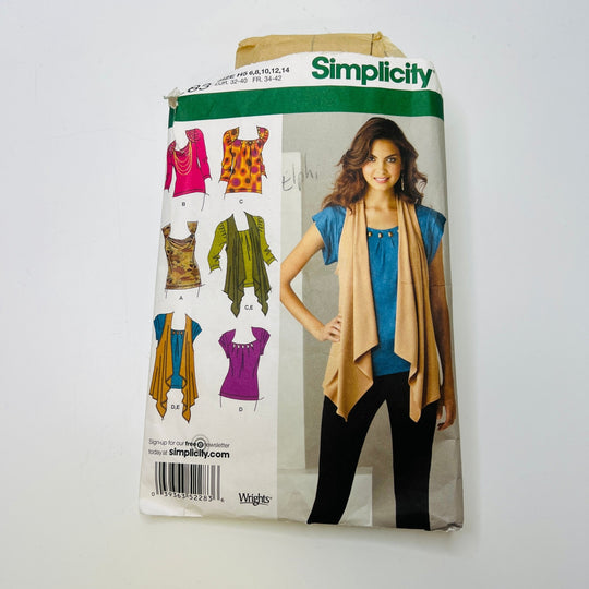 Sewing Pattern - Womenswear - Simplicity 2283 - True Deadstock supplies Fabric by private - Sustainable Textile | FABCYCLE