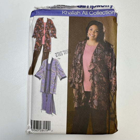 Sewing Pattern - Womenswear - Simplicity 4892 - True Deadstock supplies Fabric by private - Sustainable Textile | FABCYCLE