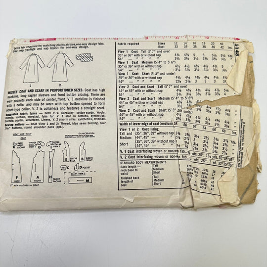 Sewing Pattern - Womenswear - Simplicity 5148 - True Deadstock supplies Fabric by private - Sustainable Textile | FABCYCLE