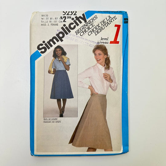 Sewing Pattern - Womenswear - Simplicity 5232 - True Deadstock supplies Fabric by private - Sustainable Textile | FABCYCLE