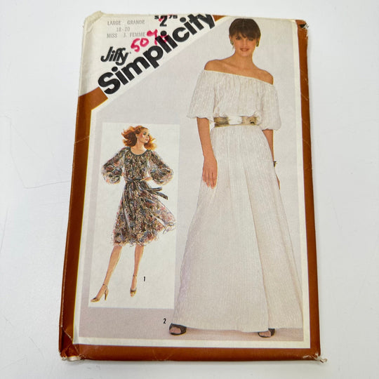Sewing Pattern - Womenswear - Simplicity 5353 - True Deadstock supplies Fabric by private - Sustainable Textile | FABCYCLE