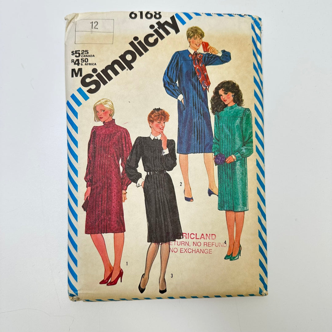 Sewing Pattern - Womenswear - Simplicity 6168 - True Deadstock supplies Fabric by private - Sustainable Textile | FABCYCLE