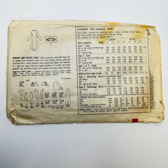 Sewing Pattern - Womenswear - Simplicity 6310 - True Deadstock supplies Fabric by private - Sustainable Textile | FABCYCLE