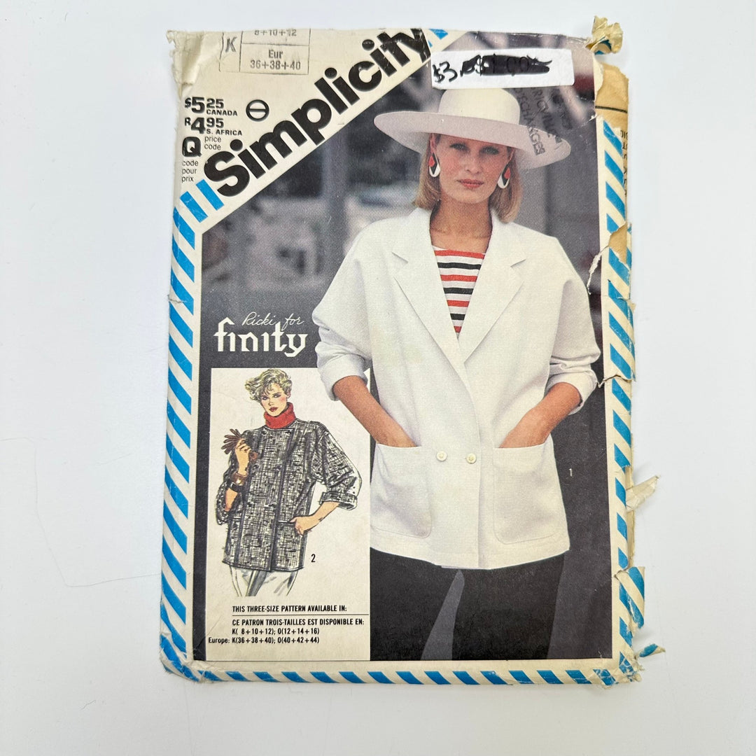 Sewing Pattern - Womenswear - Simplicity 6318 - True Deadstock supplies Fabric by private - Sustainable Textile | FABCYCLE