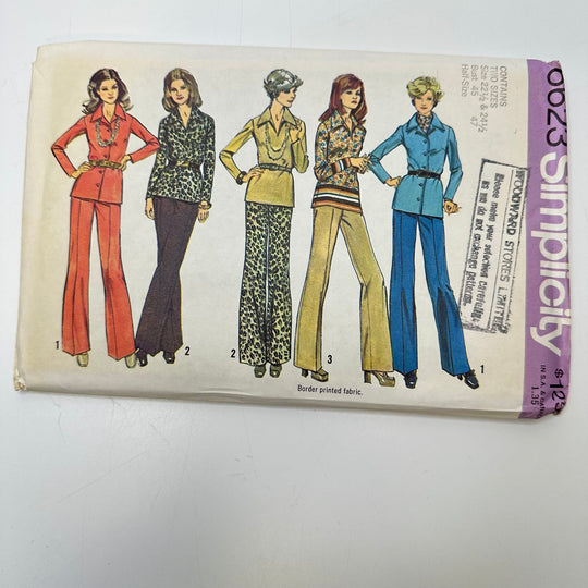 Sewing Pattern - Womenswear - Simplicity 6623 - True Deadstock supplies Fabric by private - Sustainable Textile | FABCYCLE